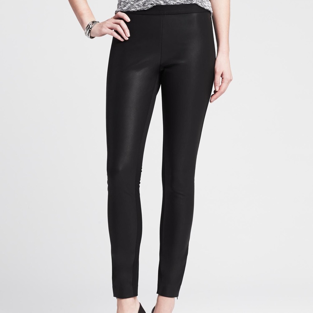 Banana Republic Faux Leather Pants